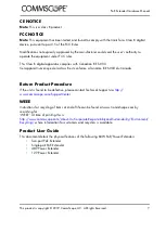 Preview for 11 page of CommScope PFU-12-C-O-060-01 Hardware Manual