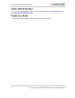 Preview for 12 page of CommScope PFU-P-C-O-060-02 Hardware Manual