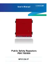 Preview for 1 page of CommScope PSR 700 User'Smanual