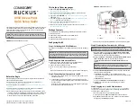 CommScope RUCKUS R350 Quick Setup Manual preview