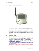 Preview for 4 page of commtech wireless Mercury Wall Pager User Manual