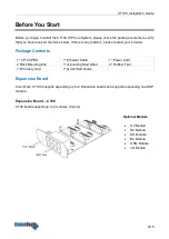 Предварительный просмотр 4 страницы CommTech CT100 Installation Manual