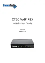 CommTech CT20 Installation Manual preview