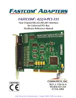 Preview for 2 page of CommTech Fastcom 422/4-PCI-335 Hardware Reference Manual