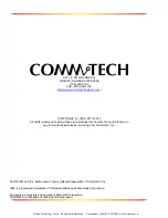 Preview for 3 page of CommTech Fastcom 422/4-PCI-335 Hardware Reference Manual