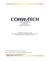 Предварительный просмотр 3 страницы CommTech FASTCOM 422/4-PCI Hardware Reference Manual