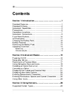 Preview for 3 page of Commtest Instruments vbBalancer Instrument Reference Manual