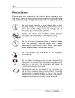 Preview for 13 page of Commtest Instruments vbBalancer Instrument Reference Manual