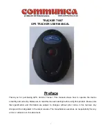 Communica TRACKER T1007 User Manual preview