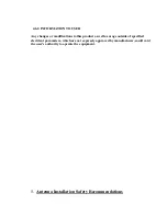 Preview for 8 page of Communication Components BDA-1819-60 Installation Manual