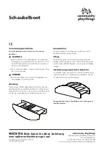 Предварительный просмотр 2 страницы Community Playthings cy86 Instructions