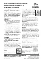 Preview for 2 page of Community Playthings J425 Quick Start Manual