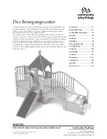 Preview for 17 page of Community Playthings Nursery gym User Manual