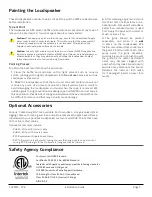 Preview for 7 page of Community C SERIES CP6 Installation Manual