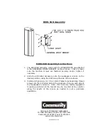 Предварительный просмотр 2 страницы Community E200-SAK Manual