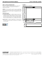 Предварительный просмотр 10 страницы Comnet CLFE4+1SMS[POE](C Installation And Operation Manual