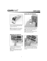 Предварительный просмотр 5 страницы Comnet CNFE10MS Quick Installation Manual