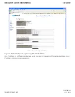 Preview for 10 page of Comnet CNFE2DOE2 Installation And Operation Manual