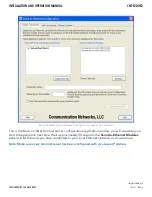 Preview for 19 page of Comnet CNFE2DOE2 Installation And Operation Manual