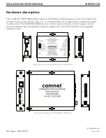 Предварительный просмотр 3 страницы Comnet CNFE2MC2C Installation And Operation Manual