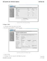 Предварительный просмотр 10 страницы Comnet CNFE3DOE2/M Installation And Operation Manual