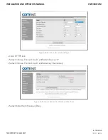 Предварительный просмотр 19 страницы Comnet CNFE3DOE2/M Installation And Operation Manual