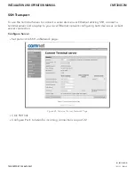 Предварительный просмотр 26 страницы Comnet CNFE3DOE2/M Installation And Operation Manual