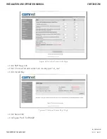 Предварительный просмотр 27 страницы Comnet CNFE3DOE2/M Installation And Operation Manual