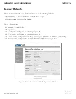 Предварительный просмотр 43 страницы Comnet CNFE3DOE2/M Installation And Operation Manual