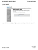 Preview for 17 page of Comnet CNFE3FX1TX2C4DX Installation And Operation Manual