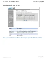 Preview for 25 page of Comnet CNFE3FX1TX2C4DX Installation And Operation Manual