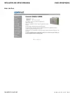 Предварительный просмотр 24 страницы Comnet CNGE2+2SMS Installation And Operation Manual