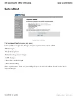 Предварительный просмотр 36 страницы Comnet CNGE2+2SMS Installation And Operation Manual