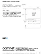 Предварительный просмотр 4 страницы Comnet CNGE2MCPOEM Installation And Operation Manual