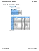 Preview for 44 page of Comnet CNGE3FE7MS4 Installation And Operation Manual