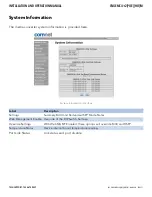 Предварительный просмотр 17 страницы Comnet CNGEMC4+2/M Installation And Operation Manual
