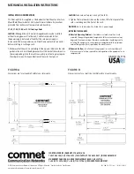 Preview for 6 page of Comnet CNMC2+1SFP Installation And Operation Manual