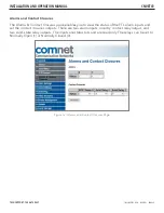 Предварительный просмотр 26 страницы Comnet CNVETX1 Installation And Operation Manual