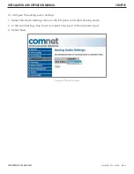 Предварительный просмотр 72 страницы Comnet CNVETX1 Installation And Operation Manual