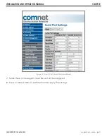 Предварительный просмотр 77 страницы Comnet CNVETX1 Installation And Operation Manual