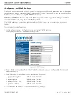 Предварительный просмотр 87 страницы Comnet CNVETX1 Installation And Operation Manual