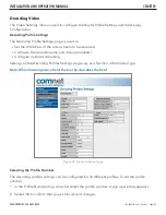 Предварительный просмотр 102 страницы Comnet CNVETX1 Installation And Operation Manual