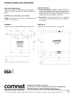 Preview for 6 page of Comnet CWFE2COAX Installation And Operation Manual