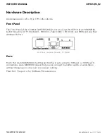 Предварительный просмотр 4 страницы Comnet CWFE2SC2 Installation And Operation Manual