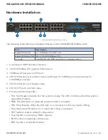 Предварительный просмотр 7 страницы Comnet CWGE28FX4TX24MS Installation And Operation Manual