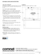 Preview for 11 page of Comnet FVR1010SHR Installation And Operation Manual