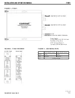 Предварительный просмотр 2 страницы Comnet FVR21 Installation And Operation Manual