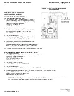 Предварительный просмотр 2 страницы Comnet FVT109B Installation And Operation Manual