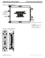 Preview for 4 page of Comnet FVT1D11 Installation And Operation Manual