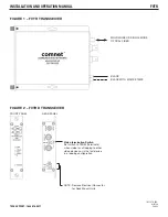 Предварительный просмотр 2 страницы Comnet FVTR Installation And Operation Manual